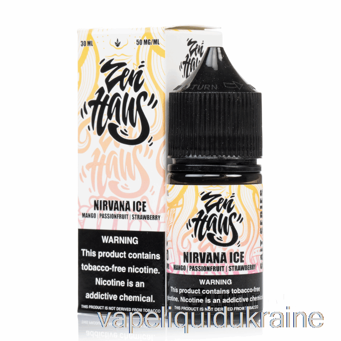 Vape Liquid Ukraine Nirvana ICE - Zen Haus SALTS - 30mL 30mg